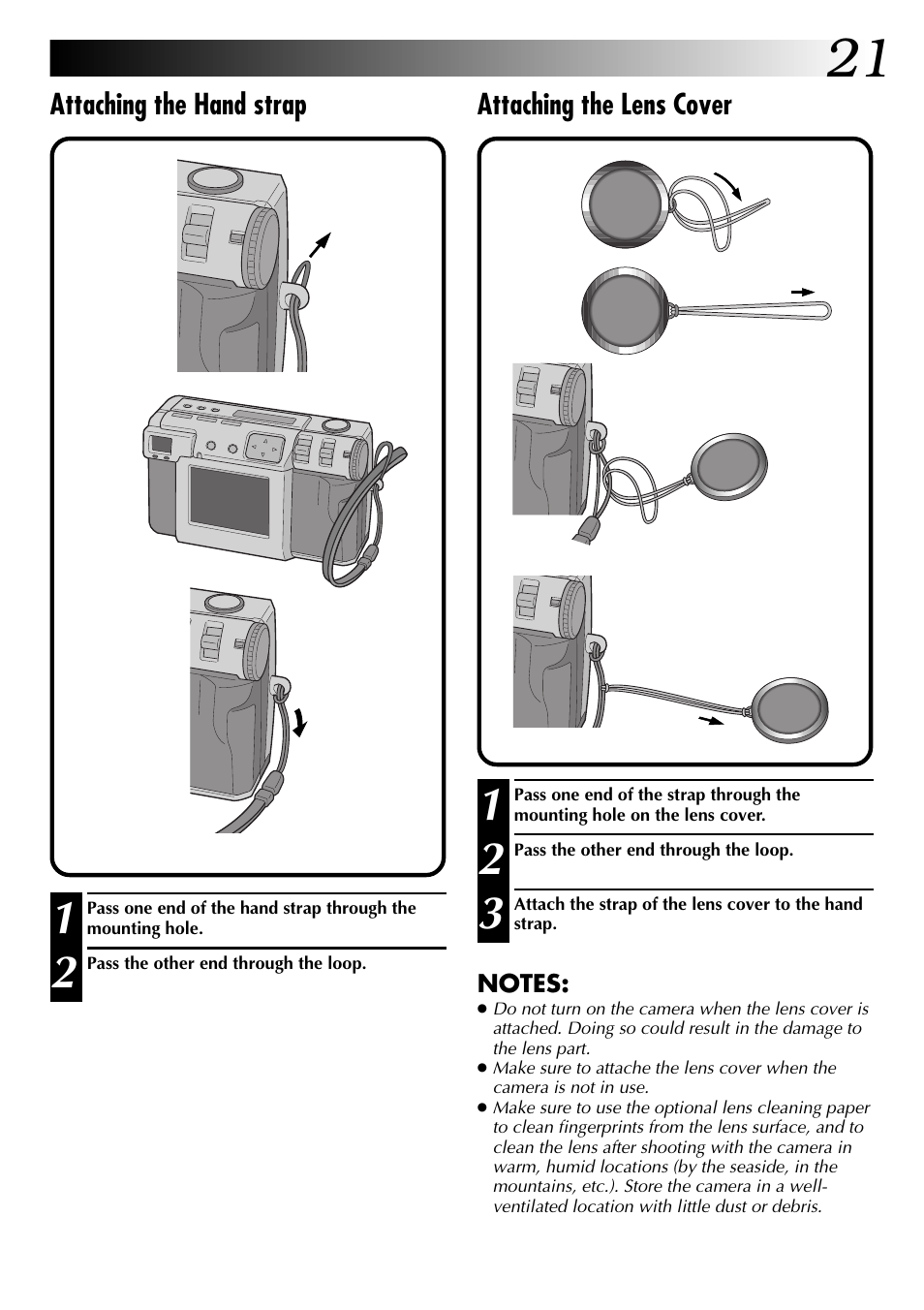 JVC GC-QX3 User Manual | Page 21 / 96