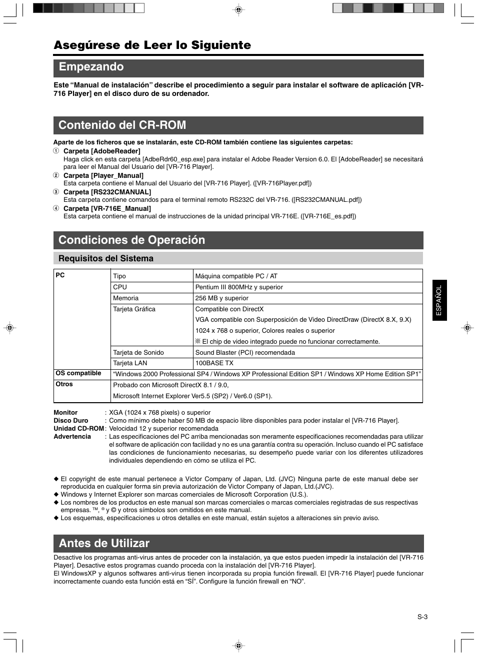 JVC VR-716 User Manual | Page 15 / 22