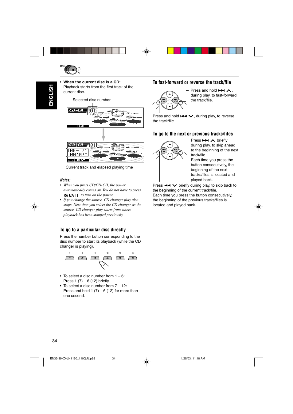 English | JVC KD-LH1150 User Manual | Page 34 / 50