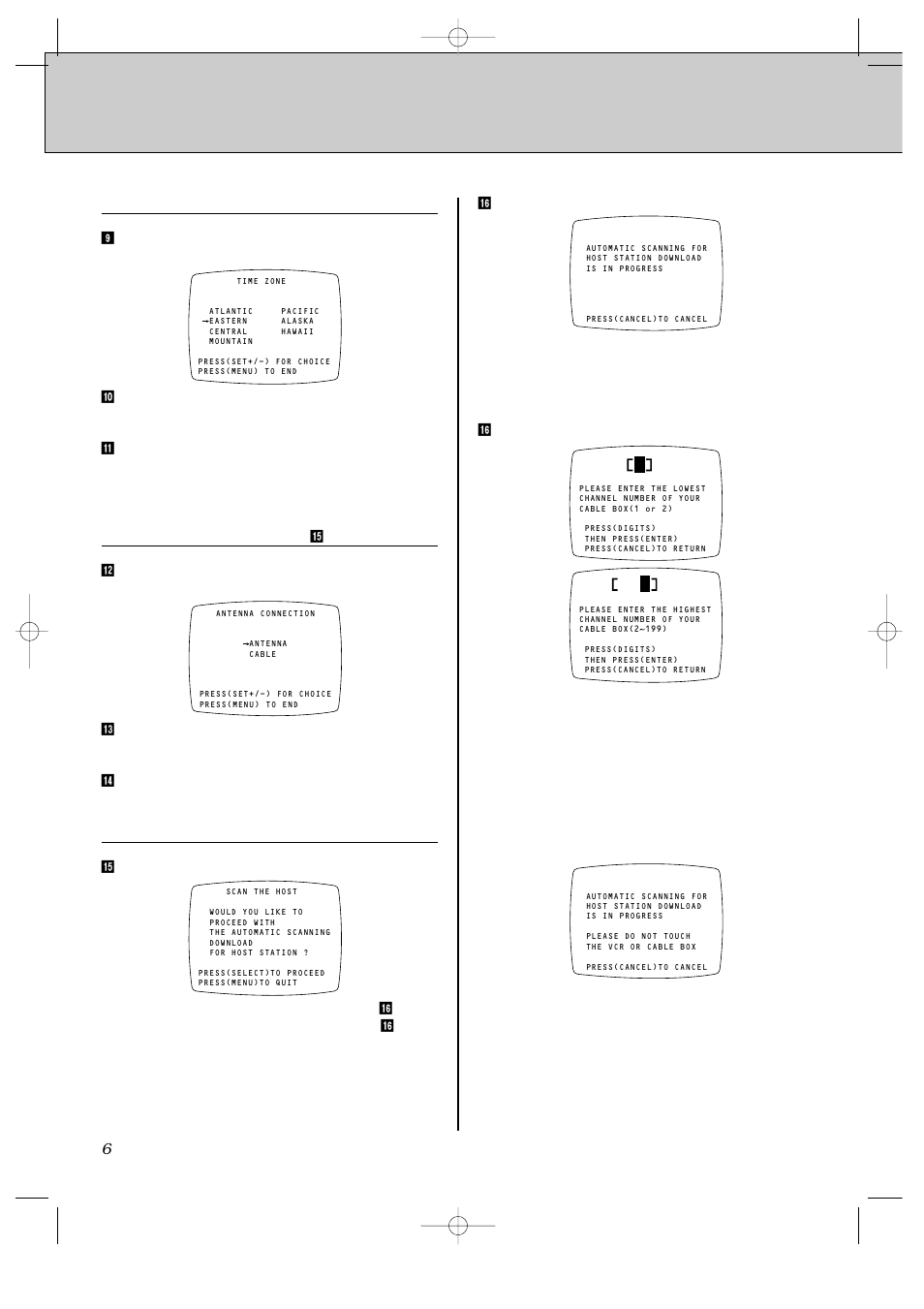 Preparing to use index plus, Cont'd) | JVC HR-IP820U User Manual | Page 50 / 80