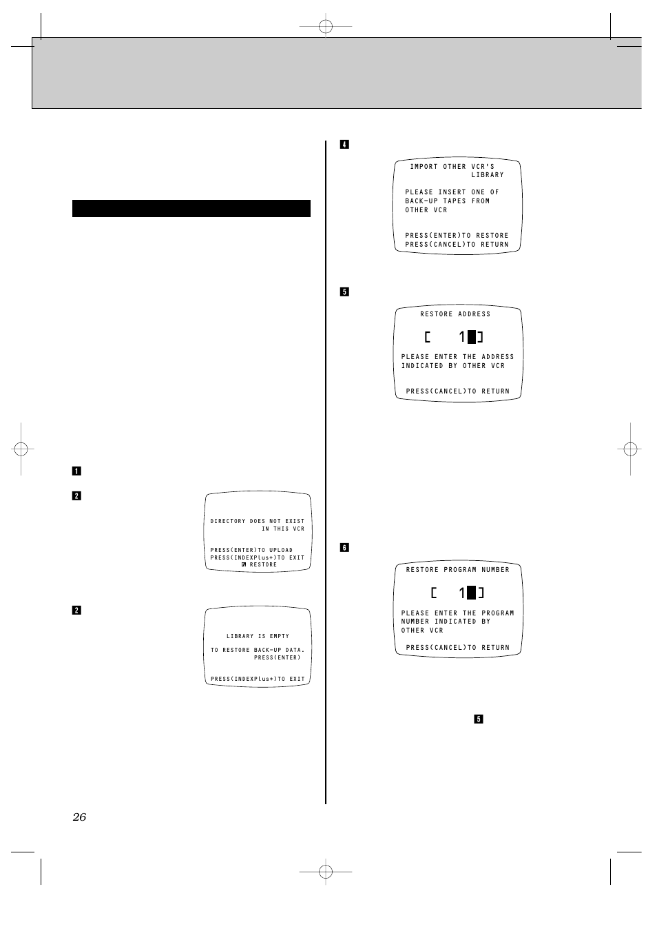 Other convenient functions, Transferring directories | JVC HR-IP820U User Manual | Page 70 / 80