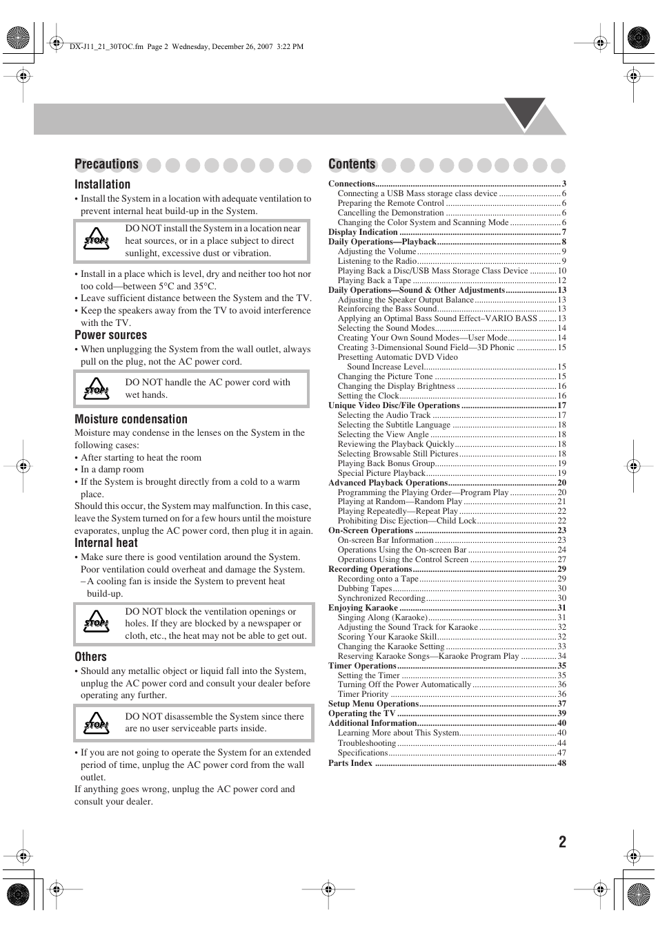 JVC CA-DXJ11 User Manual | Page 57 / 160