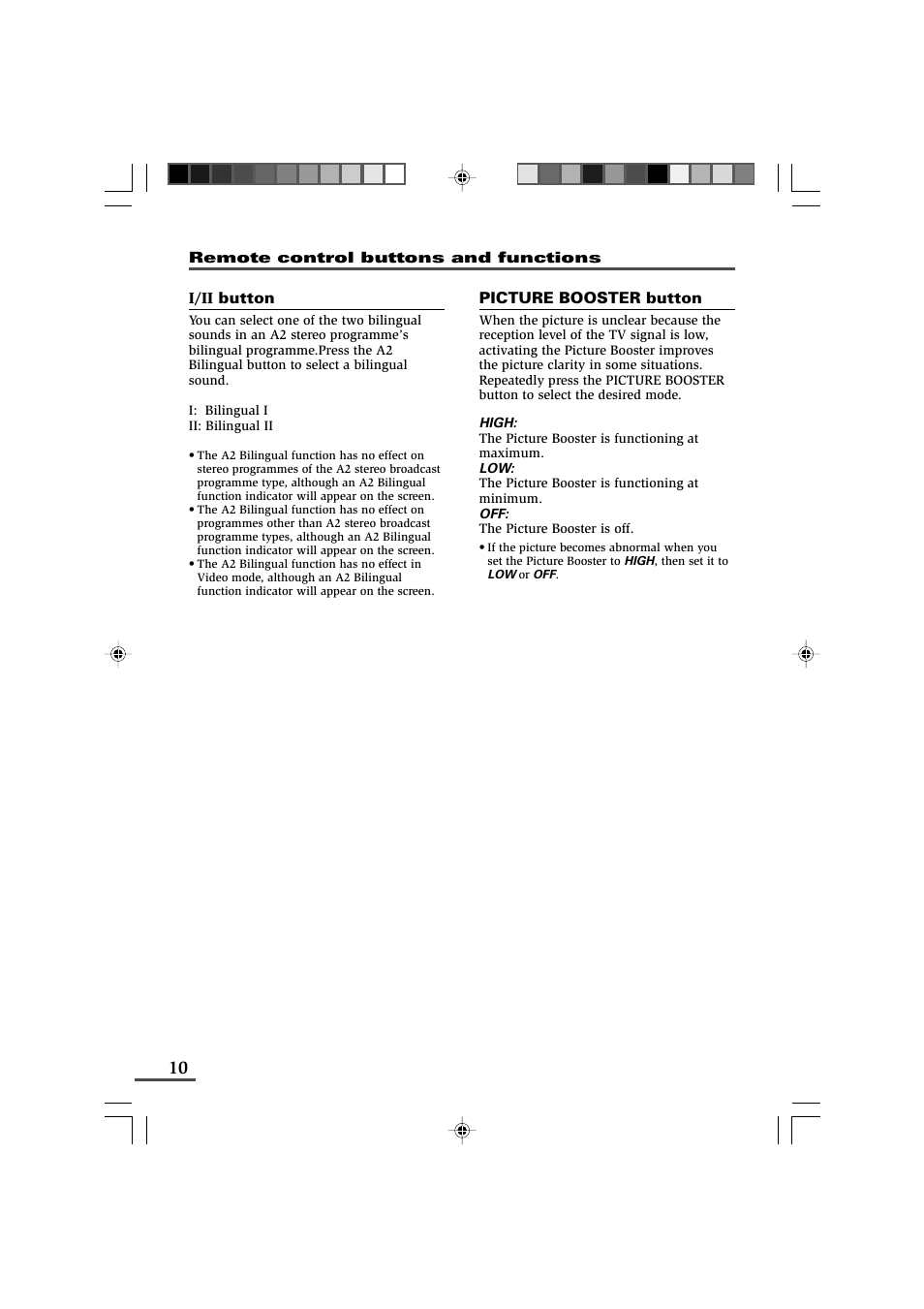 JVC AV-14F43 User Manual | Page 10 / 20