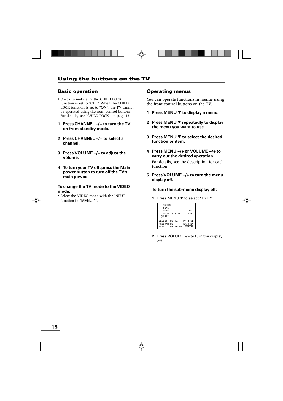 JVC AV-14F43 User Manual | Page 18 / 20