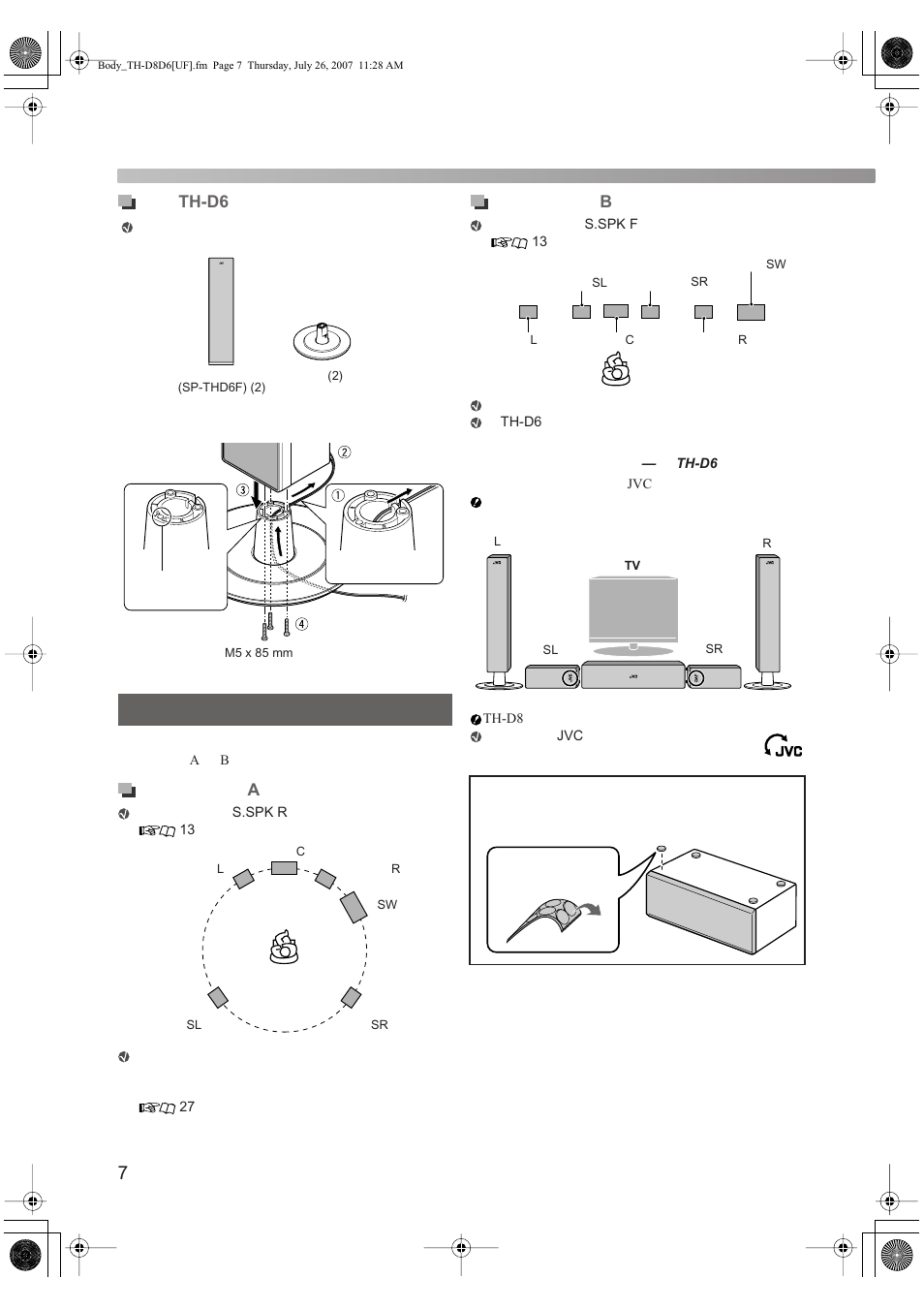 Th-d6 | JVC TH-D6 User Manual | Page 10 / 38