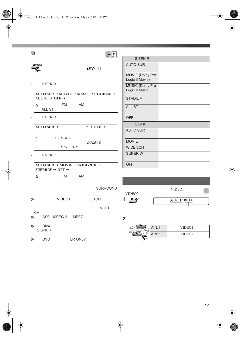 JVC TH-D6 User Manual | Page 17 / 38