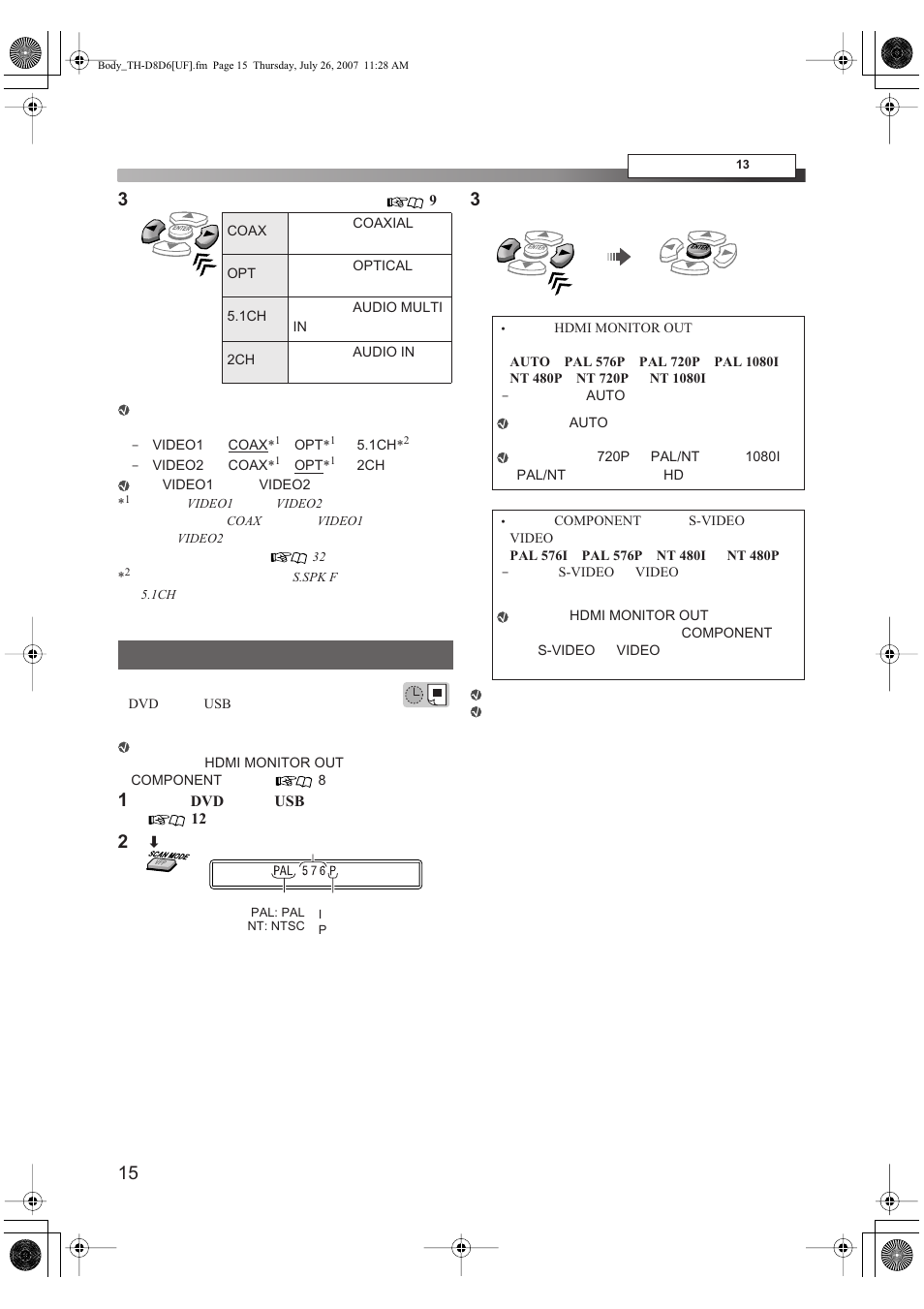 JVC TH-D6 User Manual | Page 18 / 38