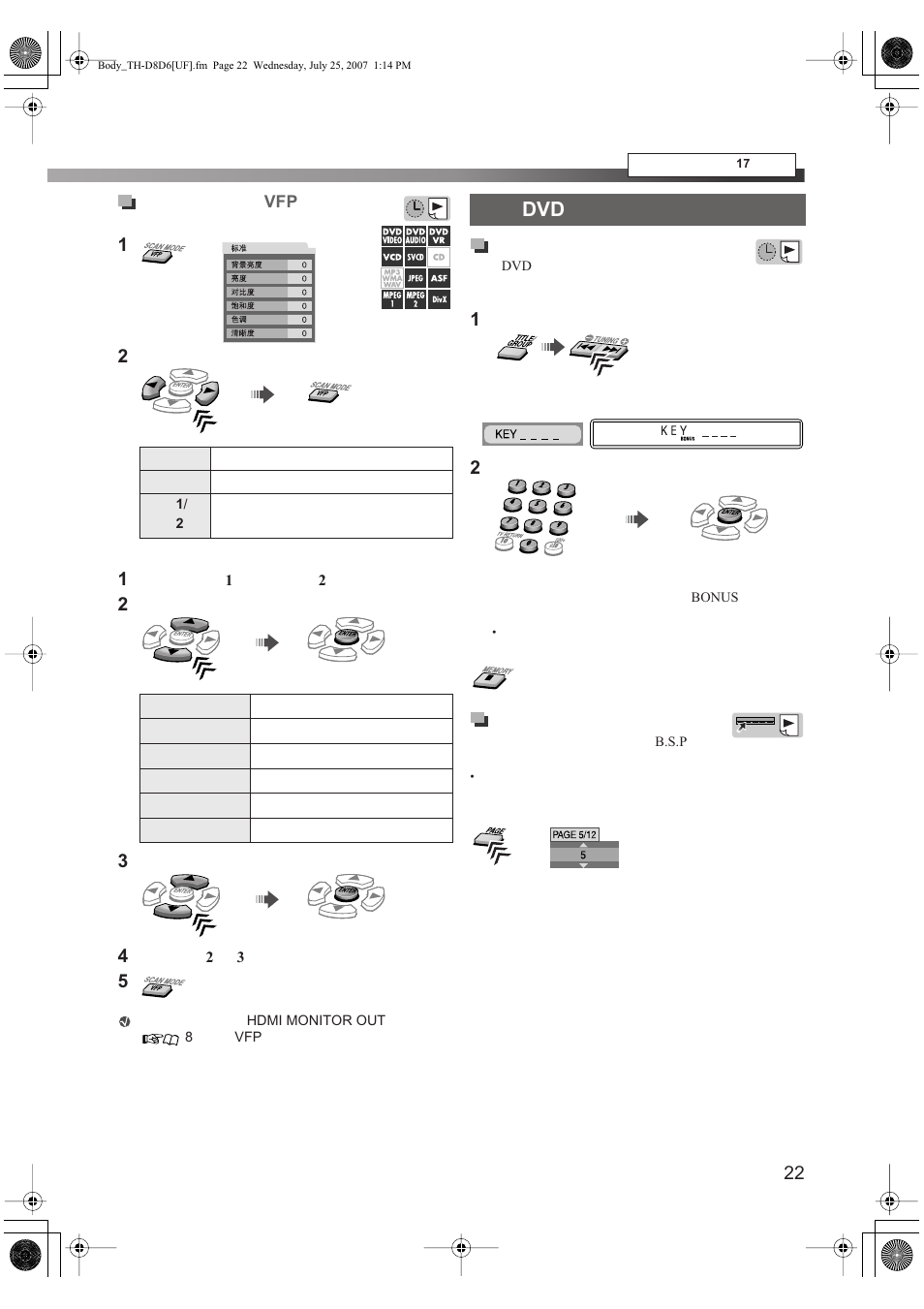 JVC TH-D6 User Manual | Page 25 / 38