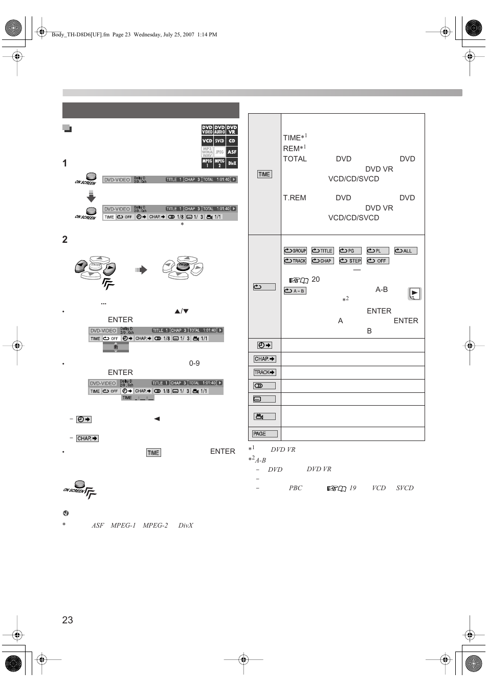 JVC TH-D6 User Manual | Page 26 / 38