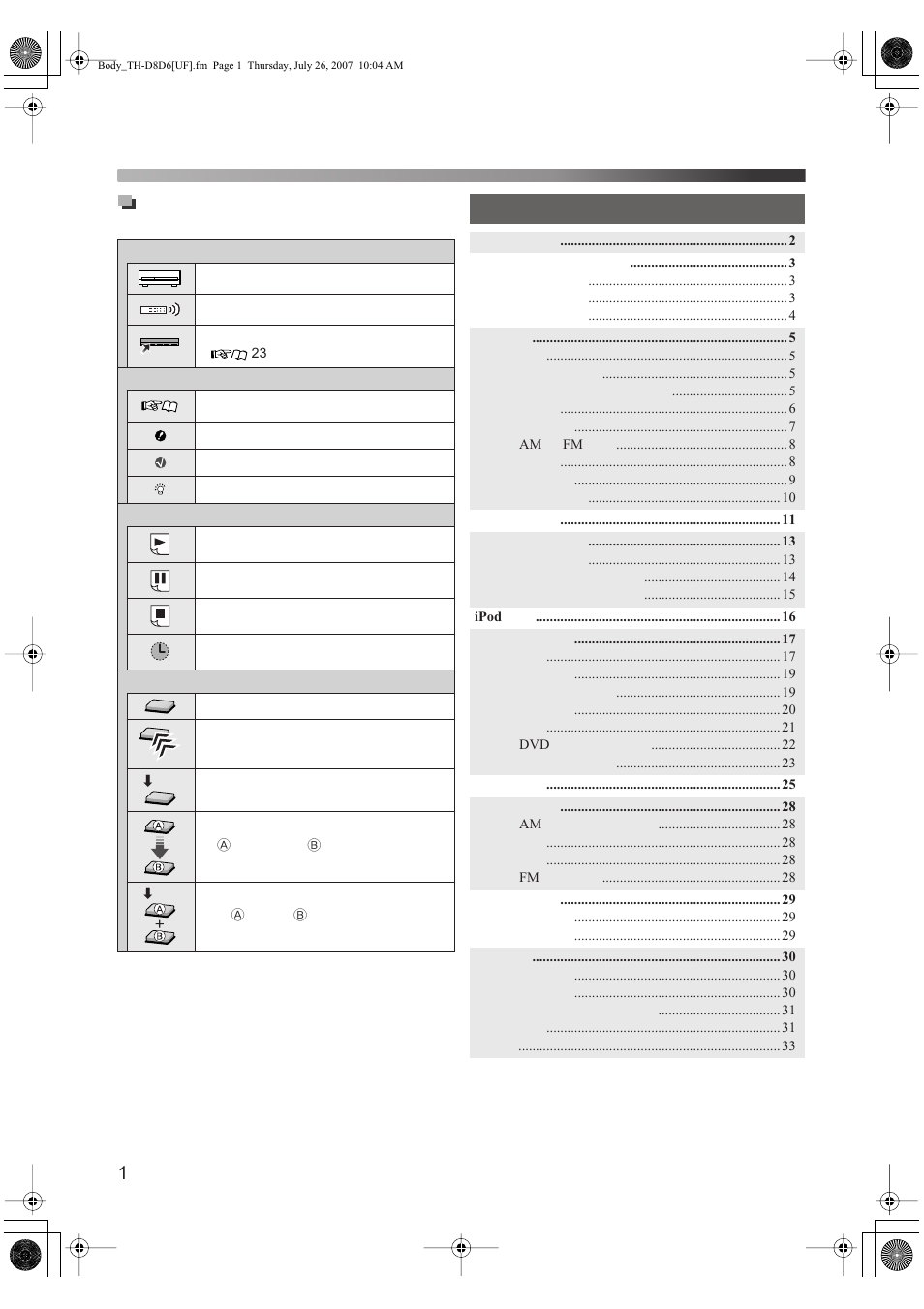 JVC TH-D6 User Manual | Page 4 / 38
