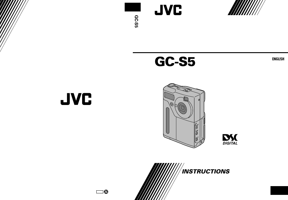 Gc-s5, Digital still camera, Instructions | JVC GC-S5 User Manual | Page 100 / 100