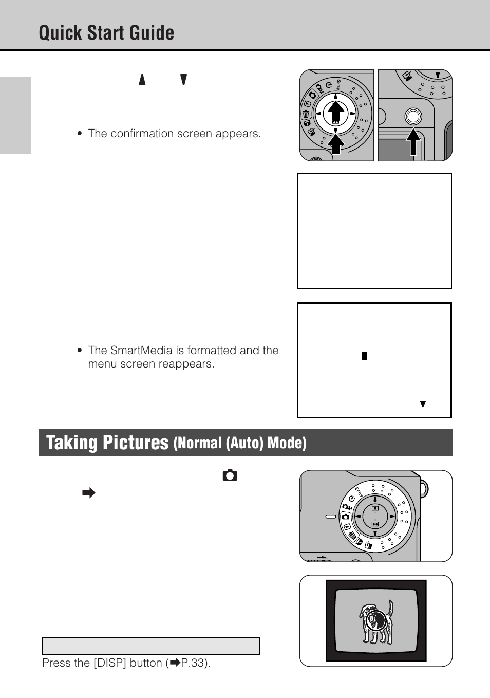 Quick start guide, Taking pictures | JVC GC-S5 User Manual | Page 14 / 100