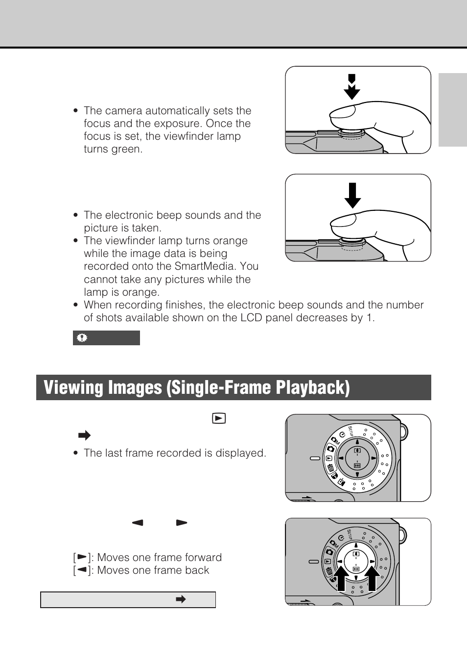 Viewing images (single-frame playback) | JVC GC-S5 User Manual | Page 15 / 100