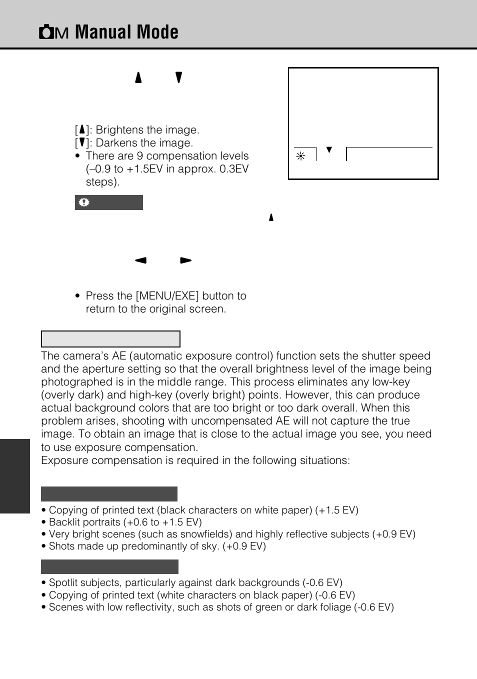 Rmanual mode | JVC GC-S5 User Manual | Page 72 / 100