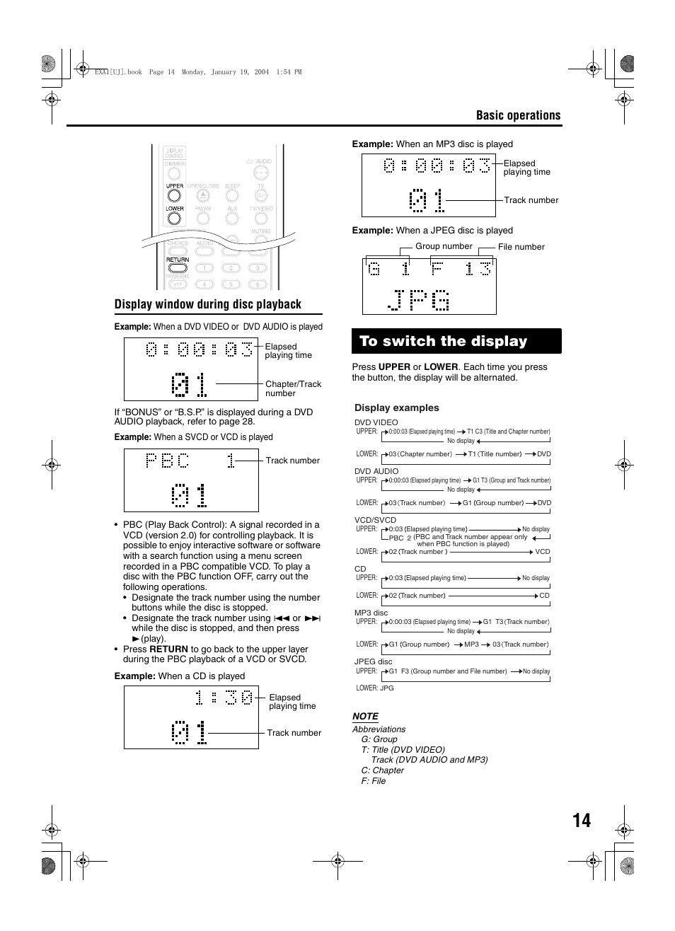 JVC CA-EXA1 User Manual | Page 17 / 44