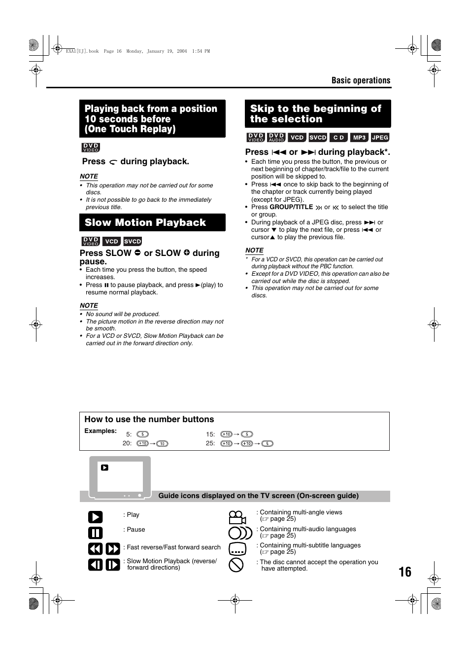 JVC CA-EXA1 User Manual | Page 19 / 44