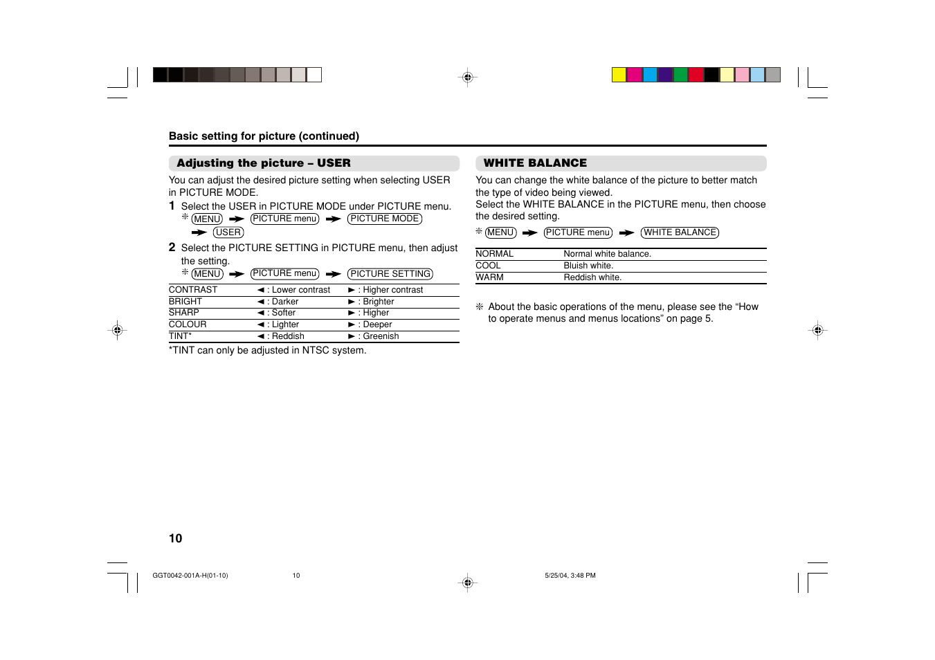 JVC AV-20NX14 User Manual | Page 10 / 24