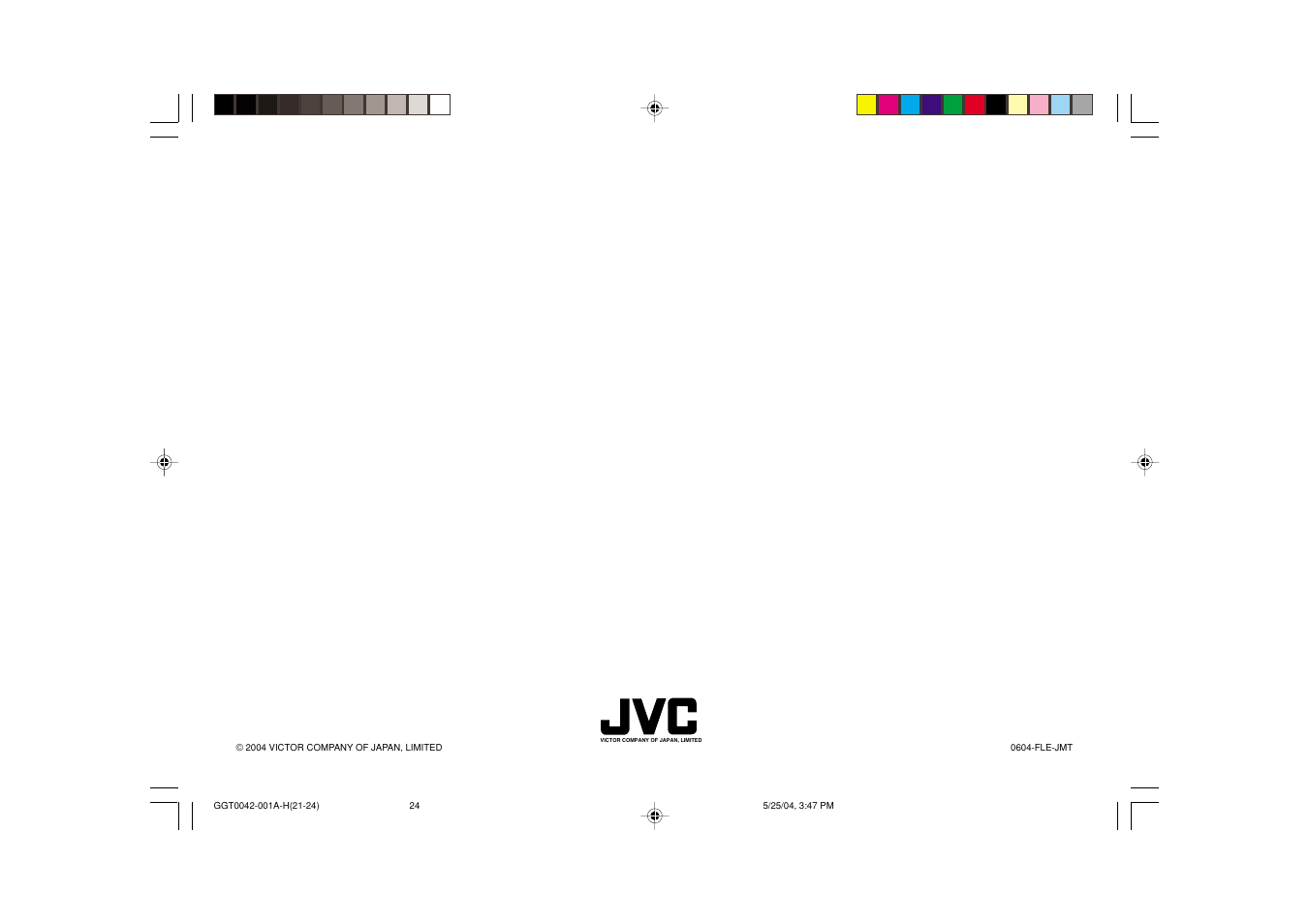 JVC AV-20NX14 User Manual | Page 24 / 24