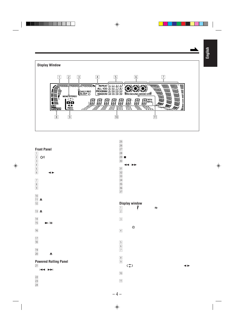 JVC COMPACT COMPONENT SYSTEM CA-MXJ900 User Manual | Page 9 / 32