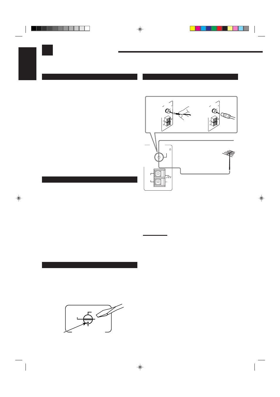 Getting started, English, Connecting the fm and am antennas | Before installation, Checking the supplied accessories, Setting the voltage selector switch | JVC RX-8012VSL User Manual | Page 6 / 62