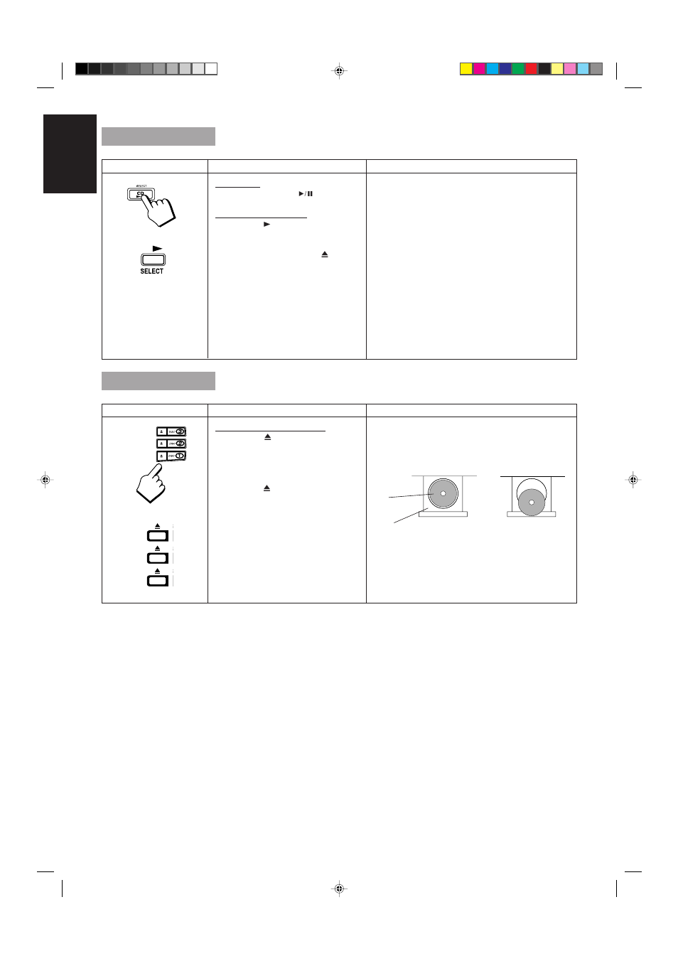 One touch cd player | JVC MX-V508T User Manual | Page 20 / 48
