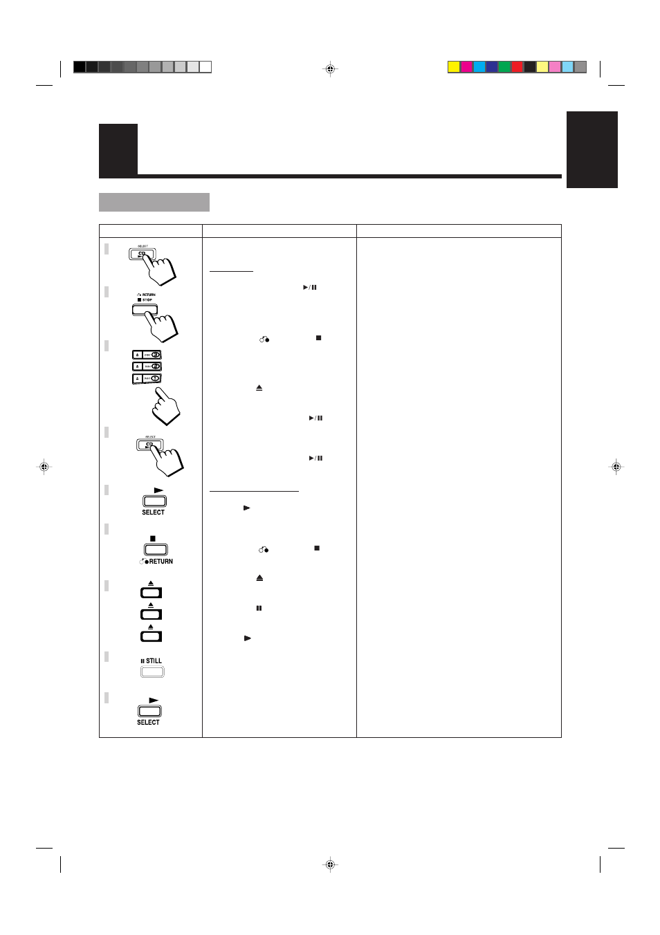 Basics of using the cd player – continuous play, 17 english | JVC MX-V508T User Manual | Page 21 / 48