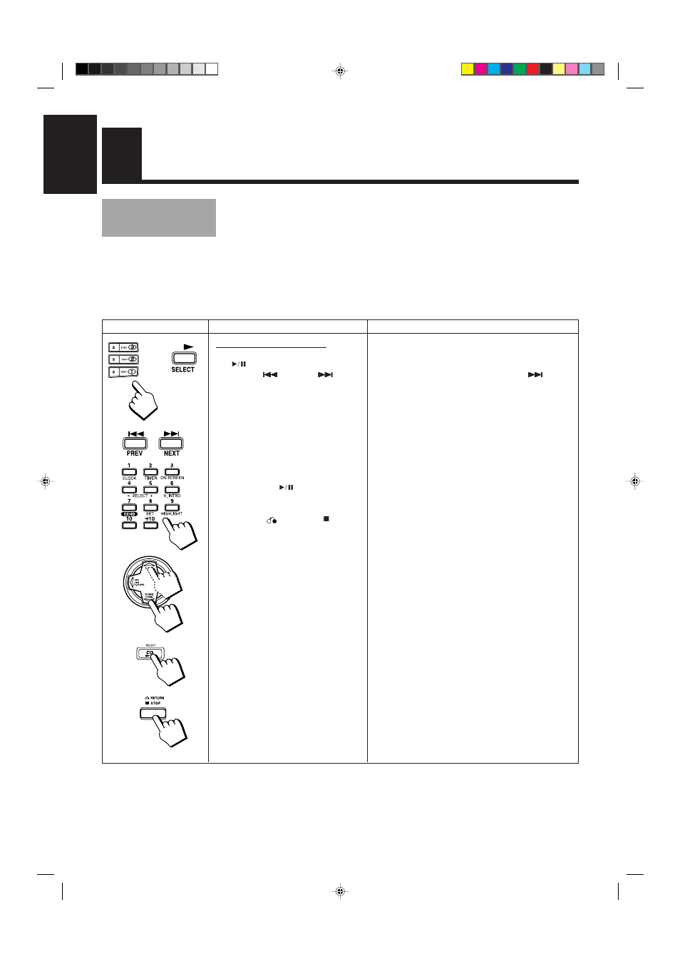 Operation of playback control function, Playing video cds with playback control function, 22 english | JVC MX-V508T User Manual | Page 26 / 48