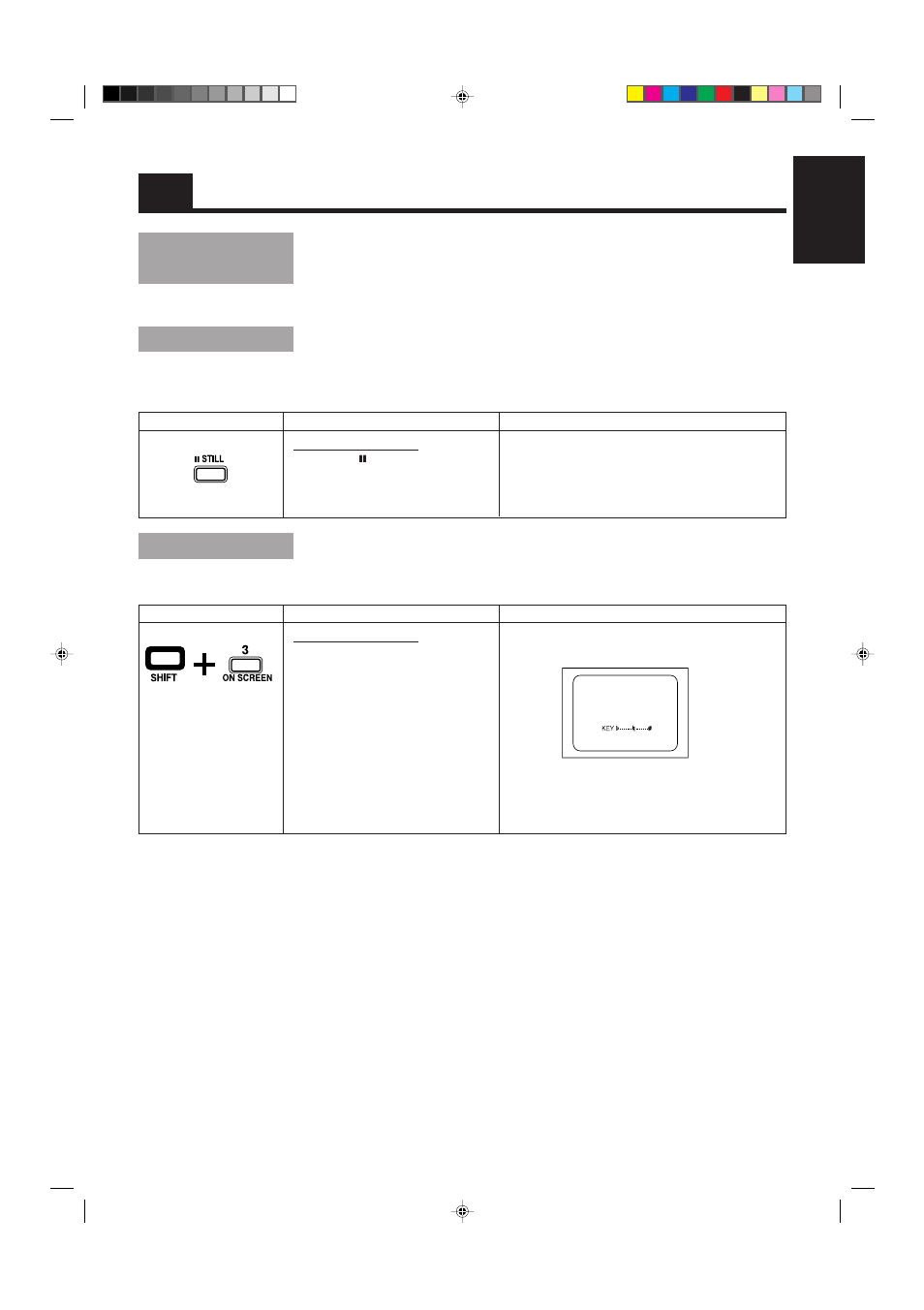 Various unique functions, Various functions to enhance your enjoyment, Frame-by-frame playback | Display of operating status | JVC MX-V508T User Manual | Page 29 / 48
