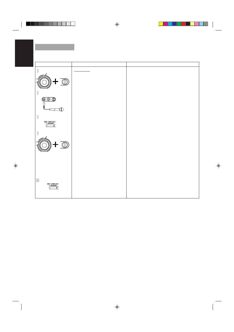 Recording your singing along, 40 english | JVC MX-V508T User Manual | Page 44 / 48