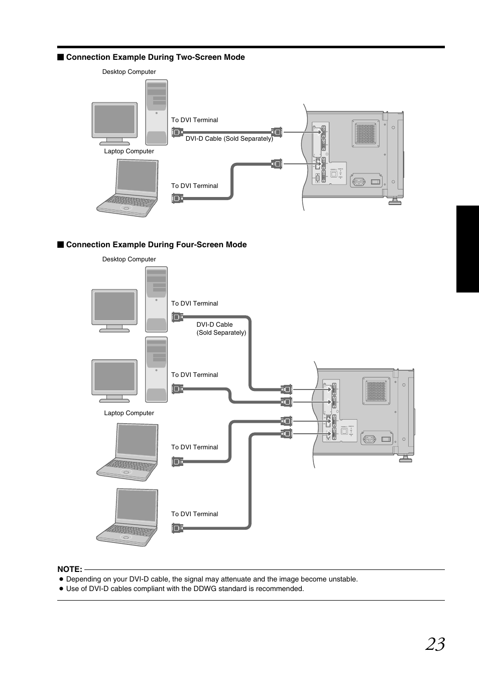 JVC DLA-SH7NL User Manual | Page 23 / 64
