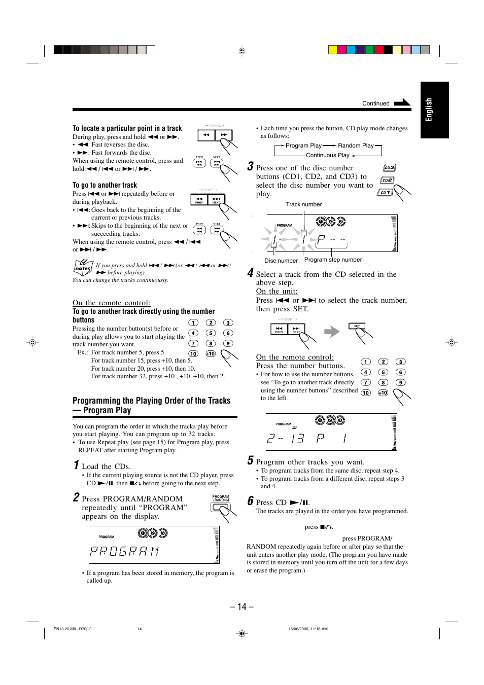 JVC CA-MXJ980V User Manual | Page 19 / 37