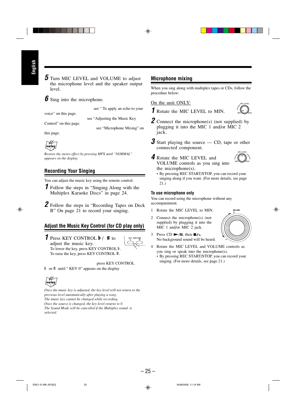 JVC CA-MXJ980V User Manual | Page 30 / 37