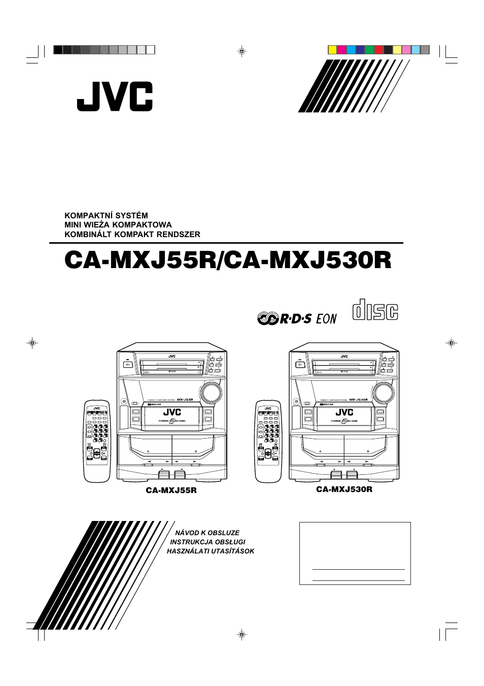 JVC CA-MXJ530R User Manual | 28 pages