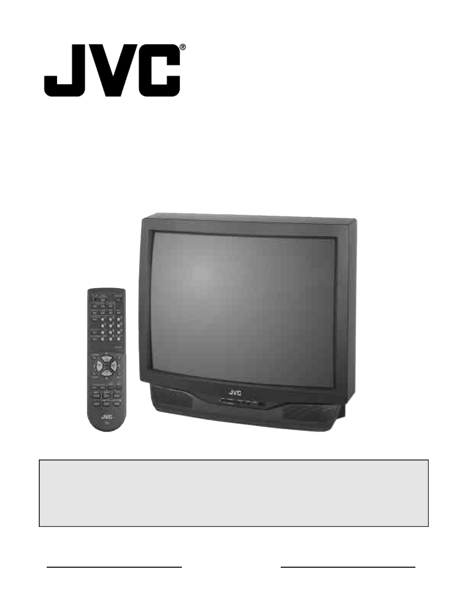 JVC AV 32120 User Manual | 32 pages