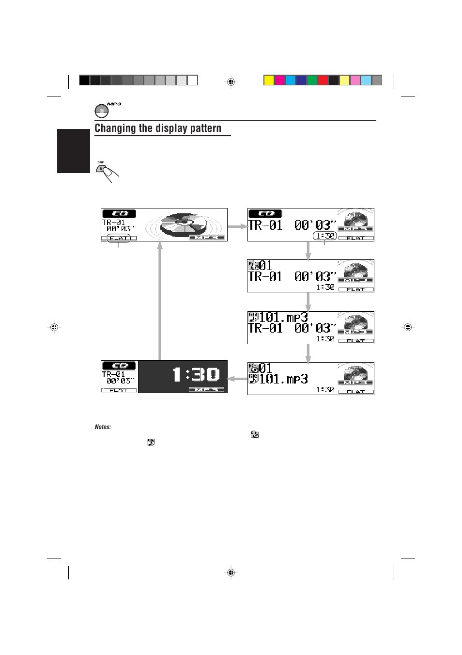 Changing the display pattern, English | JVC IKD-LH2000 User Manual | Page 24 / 52