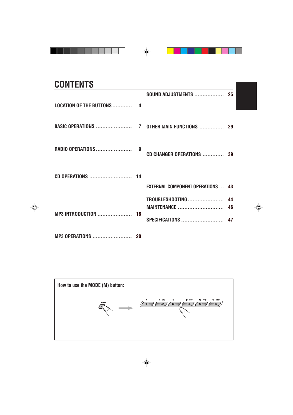 JVC IKD-LH2000 User Manual | Page 3 / 52