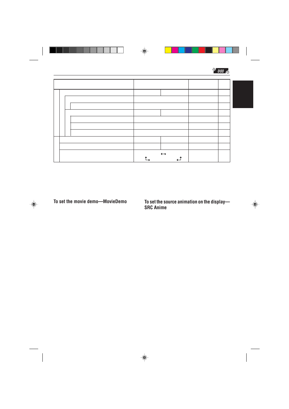 English | JVC IKD-LH2000 User Manual | Page 31 / 52