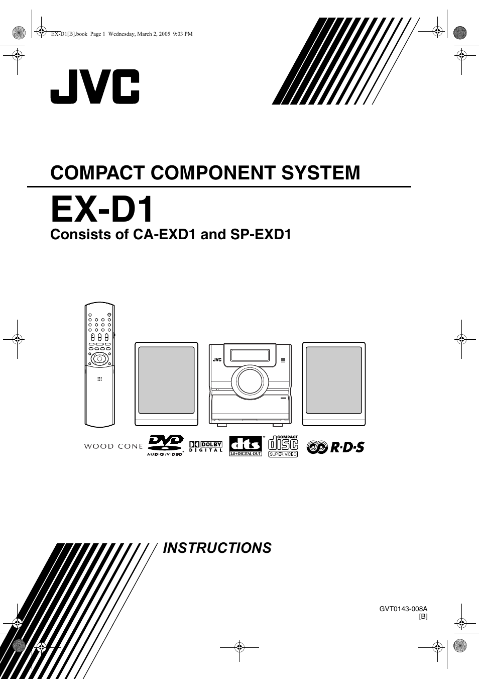 JVC CA-EXD1 User Manual | 52 pages