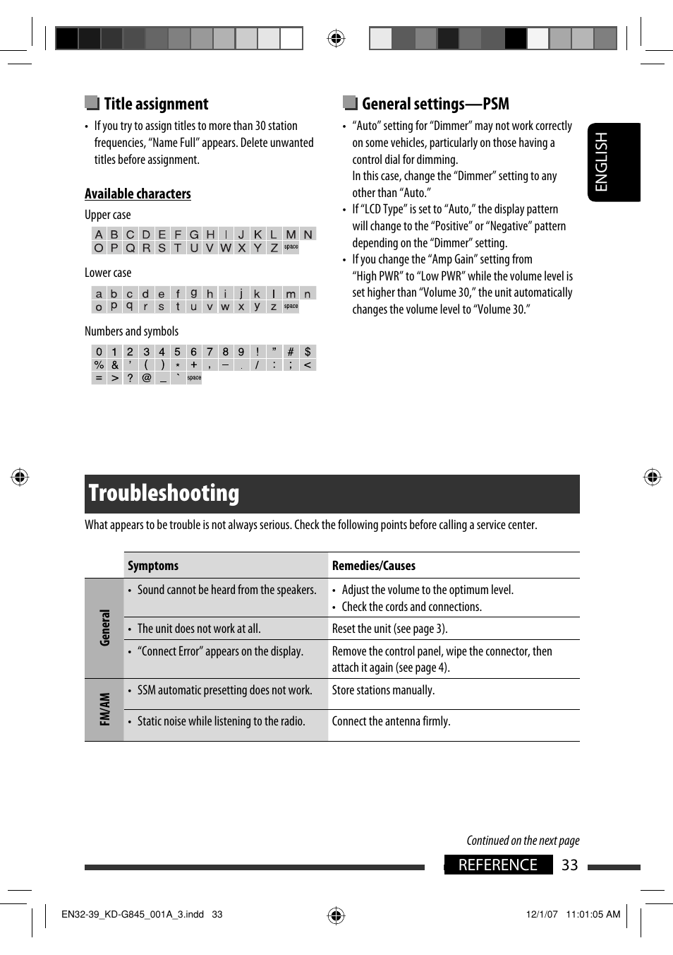 Troubleshooting | JVC KD-APD89 User Manual | Page 271 / 472