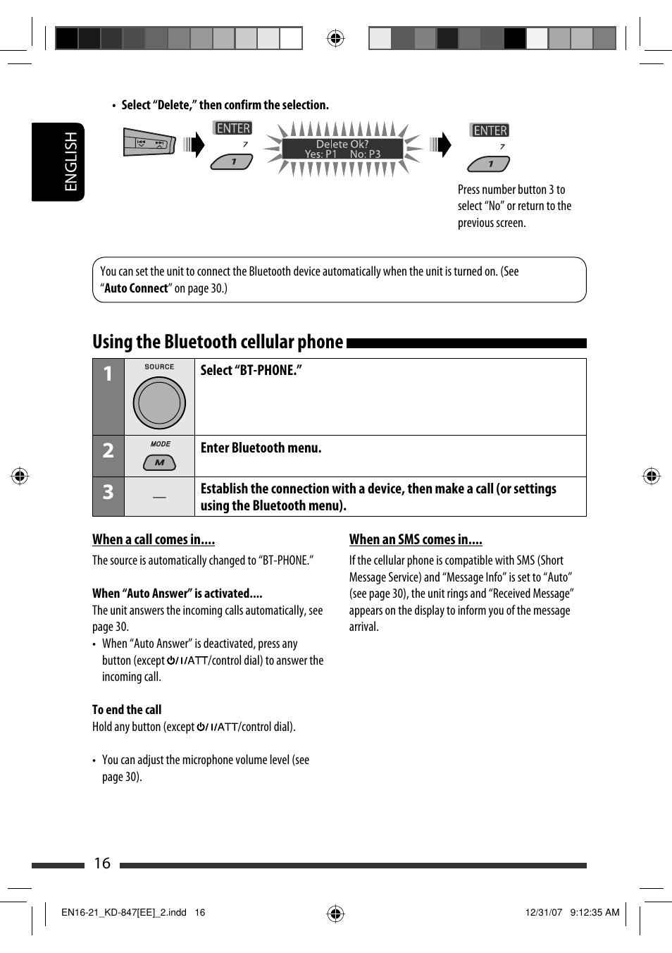 Using the bluetooth cellular phone | JVC KD-APD89 User Manual | Page 342 / 472