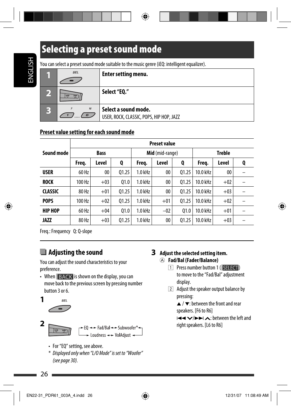 Selecting a preset sound mode | JVC KD-APD89 User Manual | Page 398 / 472