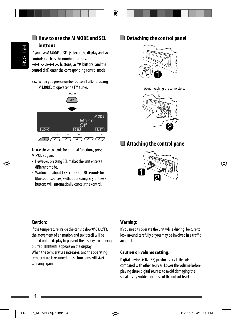 JVC KD-APD89 User Manual | Page 4 / 472