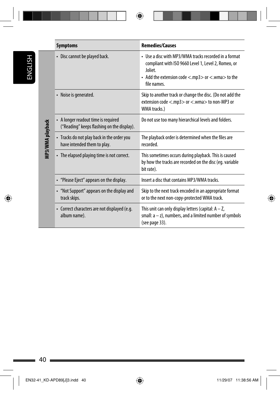 JVC KD-APD89 User Manual | Page 40 / 472