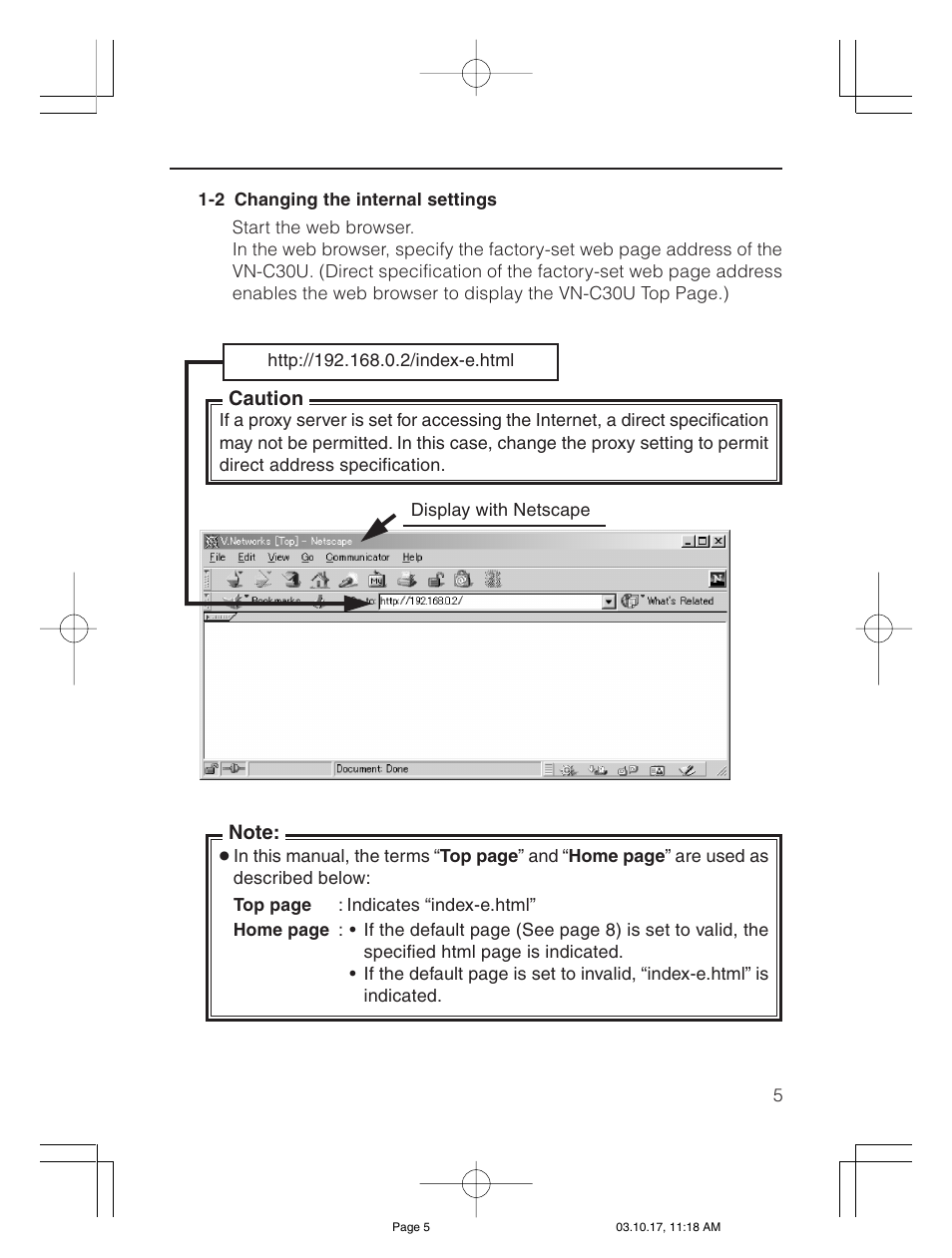 JVC VN-C30U User Manual | Page 5 / 32