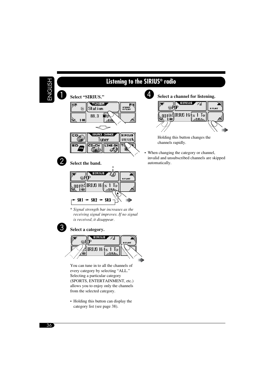 JVC KD-LHX550 User Manual | Page 36 / 86