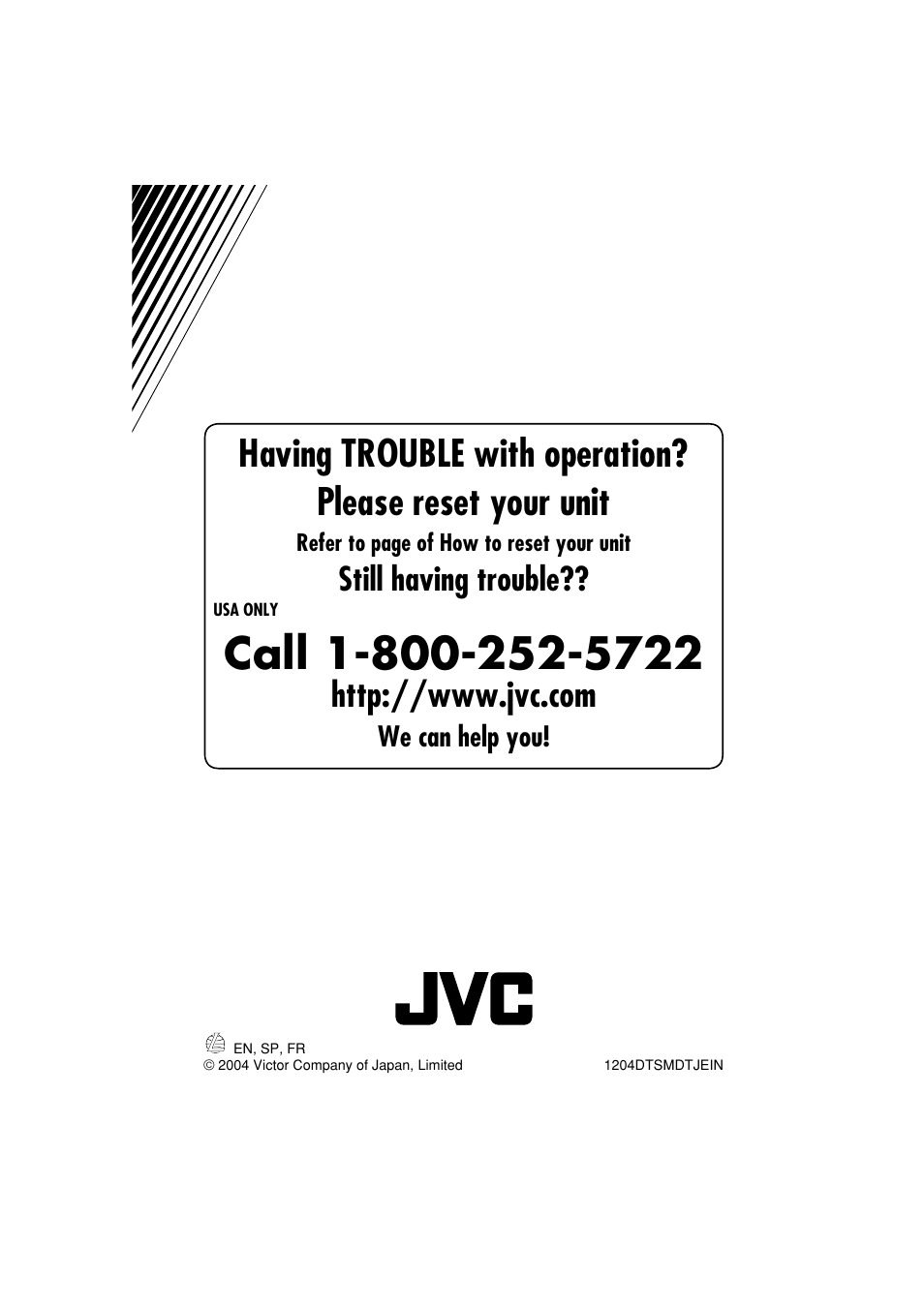 Still having trouble | JVC KD-LHX550 User Manual | Page 50 / 86