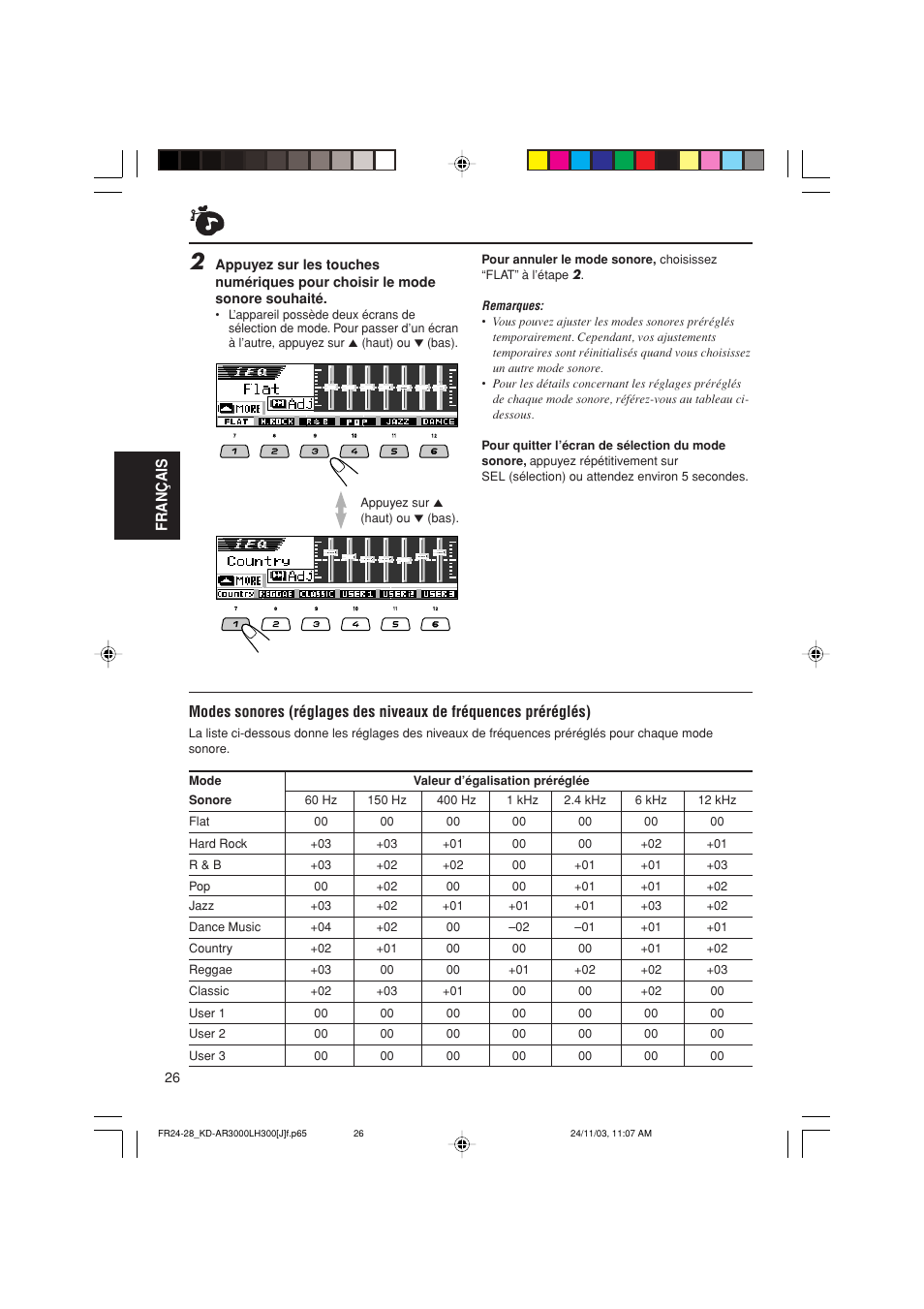 Français | JVC GET0201-001A User Manual | Page 138 / 171