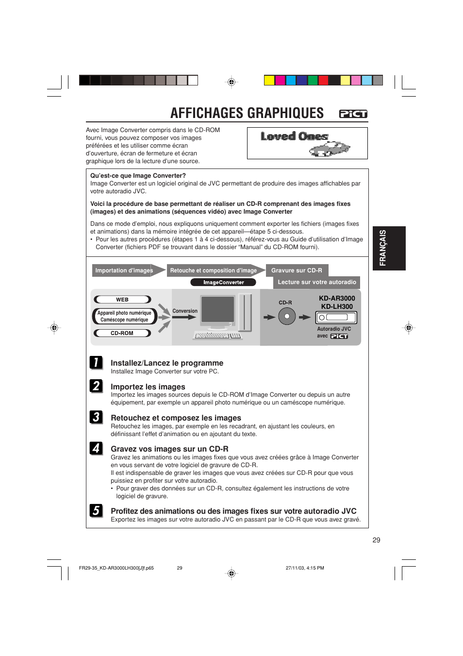 Affichages graphiques | JVC GET0201-001A User Manual | Page 141 / 171