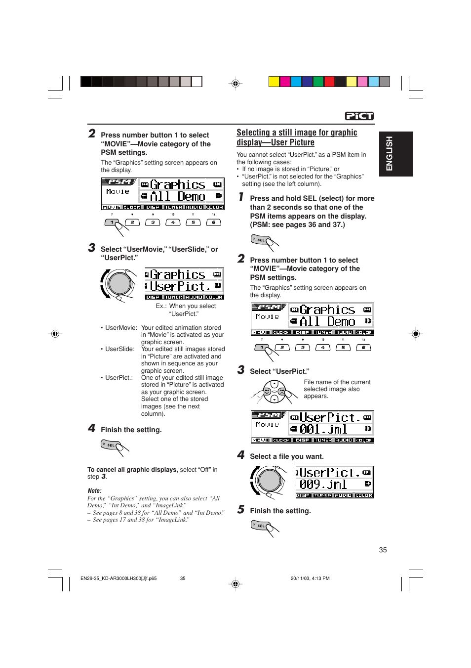 JVC GET0201-001A User Manual | Page 35 / 171