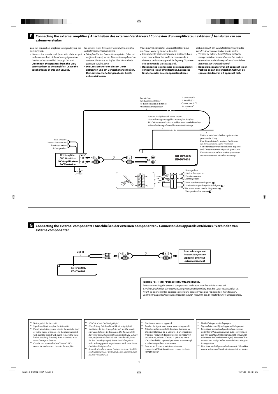 JVC DVD/CD Receiver KD-DV4402 User Manual | Page 6 / 6